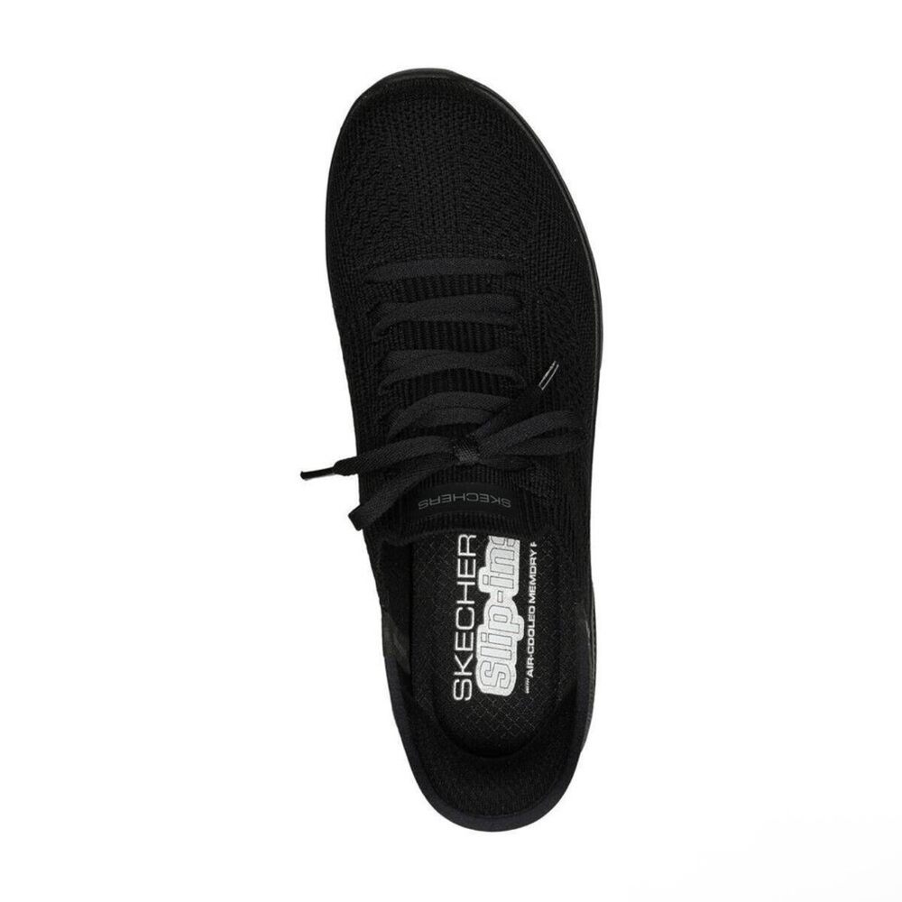 NEW Skechers Virtue Divinity 104421-BBK Women's 6 Black Slip-Ins Shoes - Picture 3 of 6